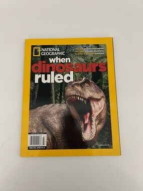 National Geographic When Dinosaurs Ruled Magazine